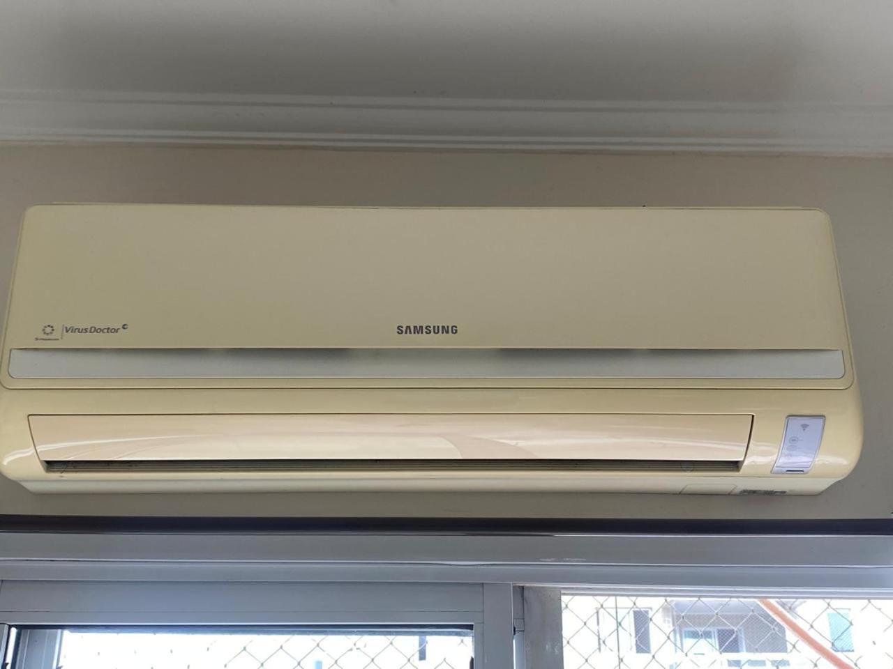 Apto A 50M Da Praia, Com Ar Condicionado, Wifi , Portaria 24H 프라이아 그란데 외부 사진