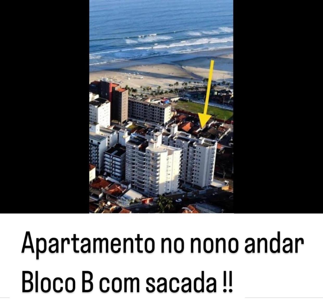 Apto A 50M Da Praia, Com Ar Condicionado, Wifi , Portaria 24H 프라이아 그란데 외부 사진